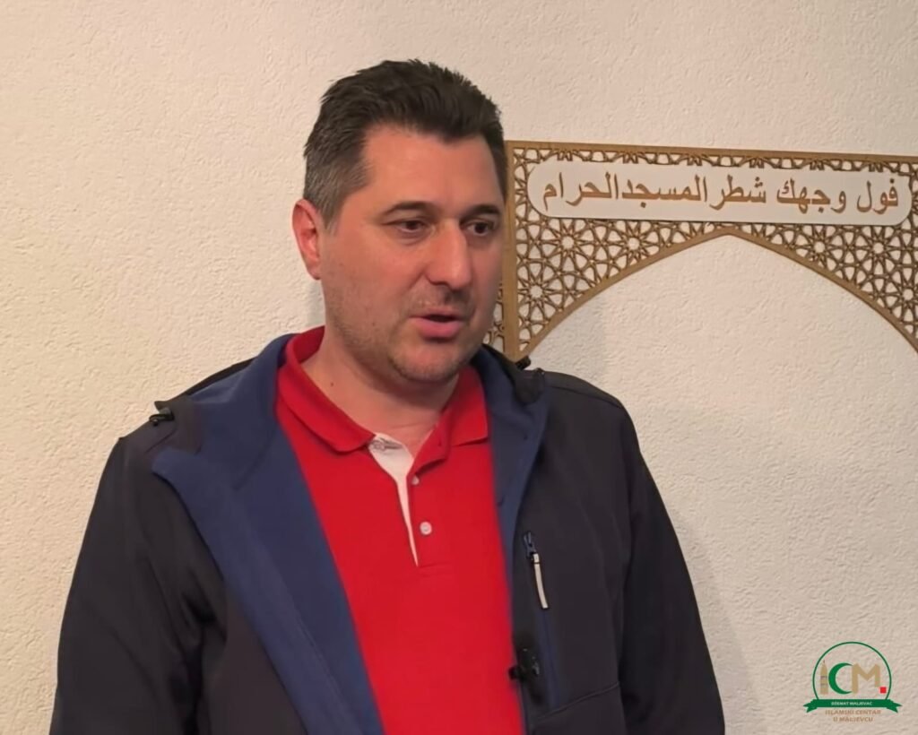 Edin Safić u posjeti Džematu Maljevac