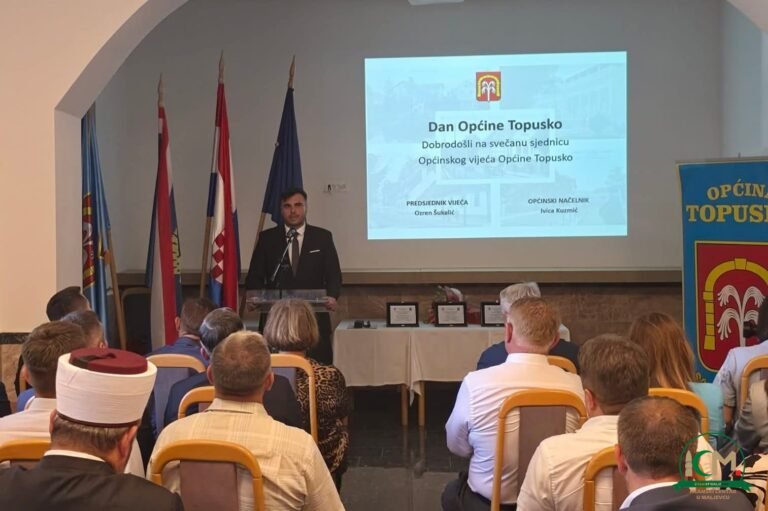 Predstavnici Džemata Maljevac na Danu Općine Topusko